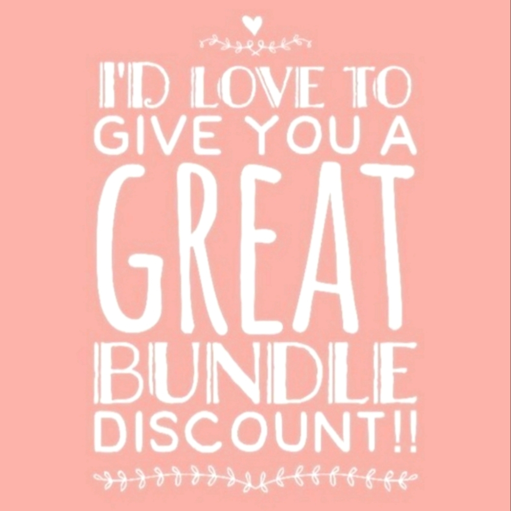Bundle 2 or more items and SAVE!